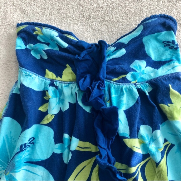 SOLD! Abercrombie & Fitch Strapless Blue Top, S - Picture 3 of 4